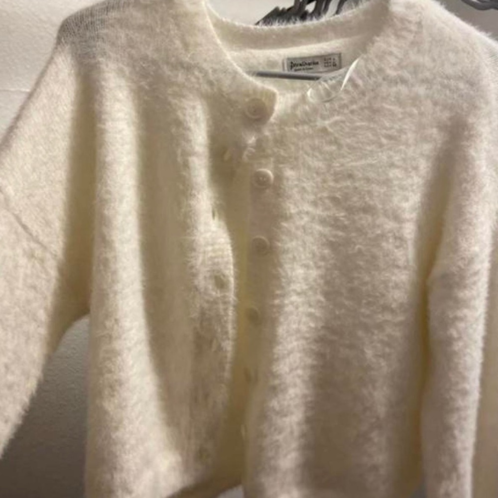White Soft Cardigan